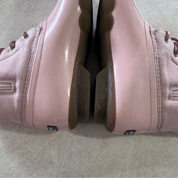 Sperry Pink Duck Boots shoes  size 5M 5M big girls - Picture 5 of 8